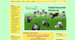 Desktop Screenshot of kisallat.net