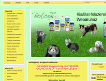 Tablet Screenshot of kisallat.net